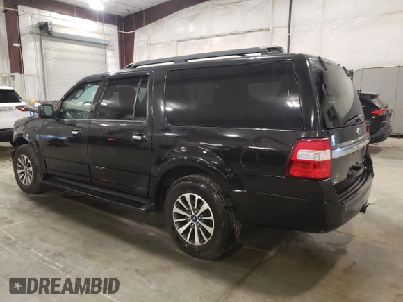 2015 Ford Expedition Max XLT with VIN 1FMJK1JT1FEF03136, listed as a Copart auction lot 55802825 with 141,221 mi miles and Salvage title. Bid and sale history available at DreamBid. Image 2.
