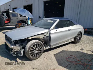 2020 Mercedes-Benz C 300 with VIN W1KWK8DB3LG003622, listed as a Copart auction lot 53113035 with 64,996 mi miles and Salvage Title. Bid and sale history available at DreamBid. Image 1.