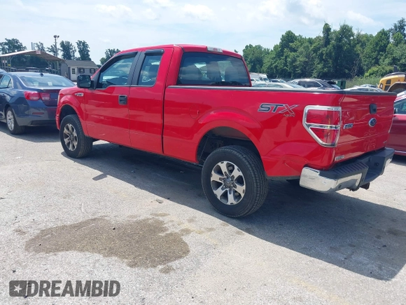 2014 Ford F-150 XL with VIN 1FTEX1EM4EFC24475, listed as a IAAI auction lot 42692573 with 166,214 mi miles and . Bid and sale history available at DreamBid. Image 3.