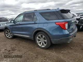 2020 Ford Explorer Platinum with VIN 1FM5K8HC3LGA07125, listed as a Copart auction lot 53903915 with 67,469 mi miles and Salvage title. Bid and sale history available at DreamBid. Image 2.
