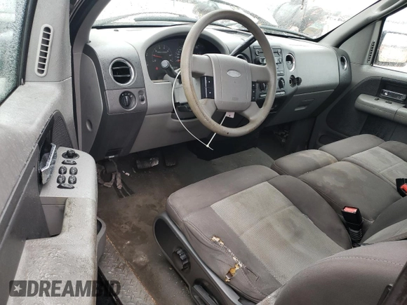 2006 Ford F-150 XL with VIN 1FTPX12V66FB44943, listed as a Copart auction lot 44979065 with 304,690 mi miles and Salvage Title. Bid and sale history available at carsss.com. Image 8.