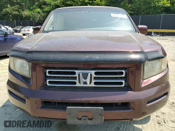2008 Honda Ridgeline RTL with VIN 2HJYK16548H529430, listed as a Copart auction lot 58760664 with 170,682 mi miles and Salvage Title. Bid and sale history available at carsss.com. Image 5.