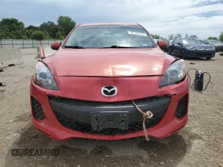 2013 Mazda 3 i Touring with VIN JM1BL1L76D1729182, listed as a Copart auction lot 58154175 with 168,378 mi miles and Salvage title. Bid and sale history available at DreamBid. Image 5.
