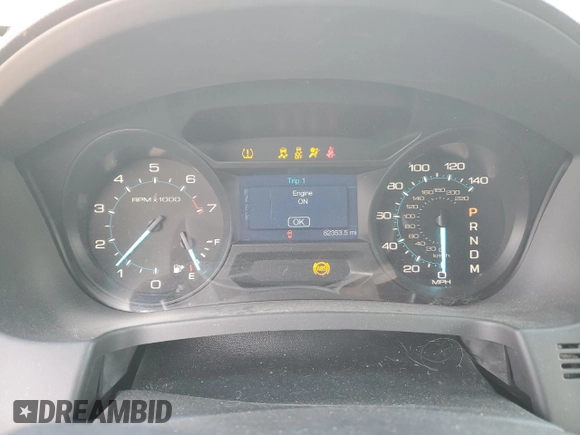 2015 Ford Explorer with VIN 1FM5K8B8XFGA45007, listed as a Copart auction lot 59837085 with 82,353 mi miles and Salvage title. Bid and sale history available at DreamBid. Image 9.