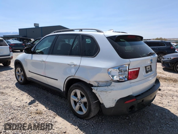 2008 BMW X5 3.0si z VIN 5UXFE43548L031478, wystawiony jako Copart lot #59392505 z przebiegiem Nie podano mil oraz Szkoda całkowita • Salvage title. Historia ofert i sprzedaży dostępna na DreamBid. Obrazek 2.