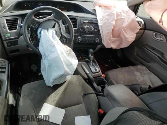 2014 Honda Civic Sedan LX with VIN 19XFB2F52EE224467, listed as a Copart auction lot 47305665 with 179,164 mi miles and Salvage Title. Bid and sale history available at carsss.com. Image 8.