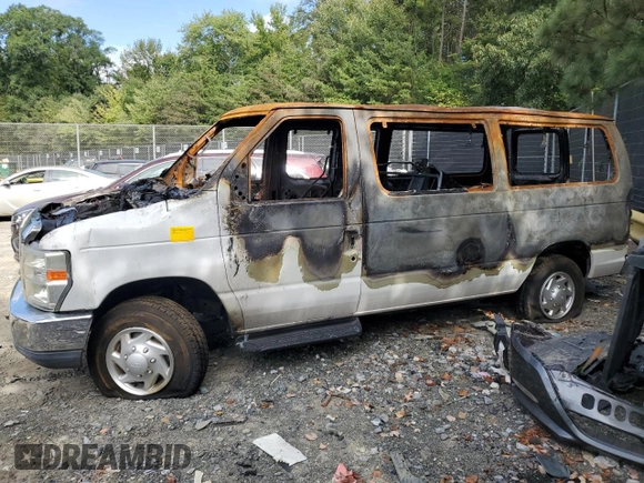 2011 Ford Econoline Passenger XL with VIN 1FBNE3BL5BDA78418, listed as a Copart auction lot 70176784 with Not Provided miles and Salvage Title. Bid and sale history available at DreamBid. Image 2.