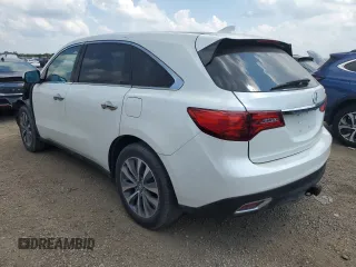 2015 Acura MDX Technology with VIN 5FRYD4H4XFB004541, listed as a Copart auction lot 64092895 with 106,304 mi miles and Salvage title. Bid and sale history available at DreamBid. Image 2.