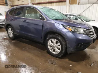 2013 Honda CR-V EX-L with VIN 2HKRM4H72DH667407, listed as a Copart auction lot 51111705 with 170,397 mi miles and Salvage Title. Bid and sale history available at carsss.com. Image 4.