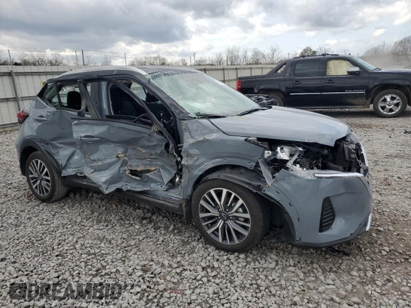 2024 Nissan Kicks SV with VIN 3N1CP5CVXRL520819, listed as a Copart auction lot 44169055 with 4,729 mi miles and Salvage Title. Bid and sale history available at DreamBid. Image 4.
