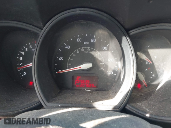 2015 Kia Rio EX with VIN KNADN4A31F6425359, listed as a IAAI auction lot 41345129 with 207,623 mi miles. Bid and sale history available at carsss.com. Image 7.