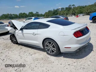 2016 Ford Mustang GT with VIN 1FA6P8CF6G5252200, listed as a Copart auction lot 57820355 with 122,729 mi miles and Salvage title. Bid and sale history available at DreamBid. Image 2.