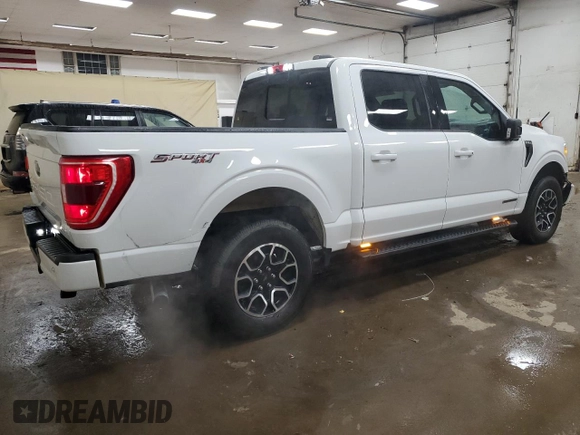 2021 Ford F-150 XL with VIN 1FTFW1ED7MFD04438, listed as a Copart auction lot 85334054 with 105,795 mi miles and Non Repairable. Bid and sale history available at carsss.com. Image 3.