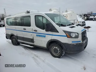 2019 Ford Transit Passenger XL z VIN 1FMZK1ZM8KKB85415, wystawiony jako Copart lot #42512895 z przebiegiem 63 835 mil mil oraz Czysty tytuł • Clean title. Historia ofert i sprzedaży dostępna na DreamBid. Obrazek 4.