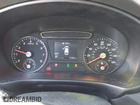 2019 Kia Sorento LX with VIN 5XYPGDA37KG526732, listed as a IAAI auction lot 41708039 with 75,963 mi miles. Bid and sale history available at carsss.com. Image 7.