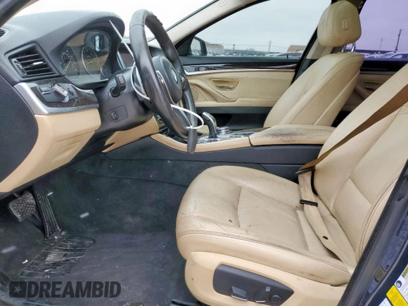 2016 BMW 5 Series 535i with VIN WBA5B1C54GG129662, listed as a Copart auction lot 46103635 with 165,552 mi miles and Clean Title. Bid and sale history available at carsss.com. Image 7.