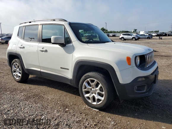 2017 Jeep Renegade Latitude z VIN ZACCJBBB7HPG28986, wystawiony jako Copart lot #55303055 z przebiegiem 40 839 mil mil oraz Szkoda całkowita • Salvage title. Historia ofert i sprzedaży dostępna na DreamBid. Obrazek 4.