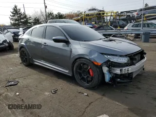 2019 Honda Civic Type R Touring z VIN SHHFK8G76KU202706, wystawiony jako Copart lot #82717354 z przebiegiem 51 127 mil mil oraz Szkoda całkowita • Salvage title. Historia ofert i sprzedaży dostępna na DreamBid. Obrazek 4.