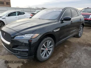 2018 Jaguar F-Pace 30t Prestige with VIN SADCK2GX3JA288439, listed as a Copart auction lot 70922992 with 53,873 mi miles and . Bid and sale history available at DreamBid. Image 1.