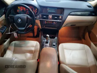 2013 BMW X3 xDrive35i with VIN 5UXWX7C54DL982186, listed as a Copart auction lot 89326175 with 136,622 mi miles and Salvage Title. Bid and sale history available at DreamBid. Image 8.