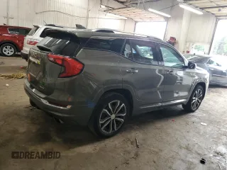 2018 GMC Terrain Denali with VIN 3GKALXEX7JL200456, listed as a Copart auction lot 61207975 with 91,028 mi miles and Salvage title. Bid and sale history available at DreamBid. Image 3.