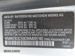 2013 MINI Countryman with VIN WMWZB3C59DWM09740, listed as a IAAI auction lot 41648192 with 145,915 mi miles and . Bid and sale history available at DreamBid. Image 9.