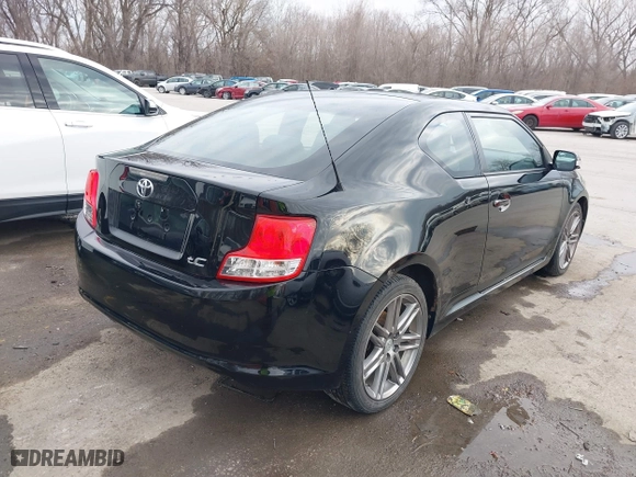 2012 Scion tC with VIN JTKJF5C72C3024241, listed as a IAAI auction lot 41750123 with 136,695 mi miles. Bid and sale history available at carsss.com. Image 4.