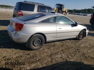 2002 Toyota Celica GT with VIN JTDDR32T720140842, listed as a Copart auction lot 72328524 with 225,259 mi miles and Salvage Title. Bid and sale history available at carsss.com. Image 3.