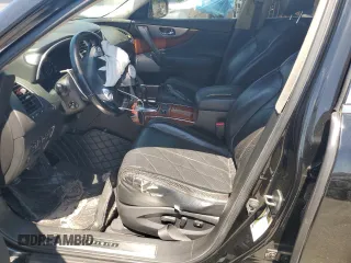 2013 Infiniti FX with VIN JN8CS1MW5DM170014, listed as a Copart auction lot 56195905 with 138,686 mi miles and Salvage title. Bid and sale history available at DreamBid. Image 7.