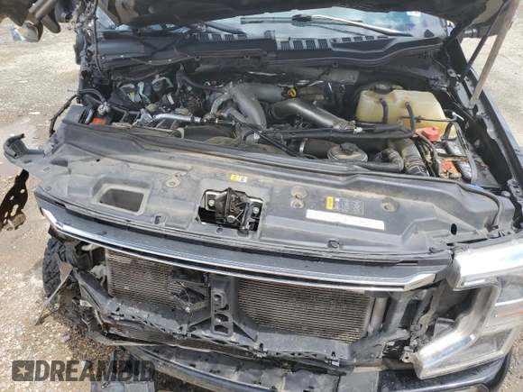 2021 Ford F-250 XL with VIN 1FT8W2BT6MEC26458, listed as a Copart auction lot 60745865 with 103,527 mi miles and Salvage title. Bid and sale history available at DreamBid. Image 11.