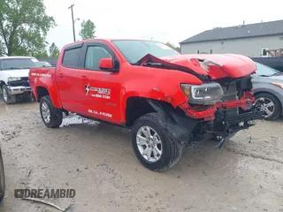 2018 Chevrolet Colorado 4WD LT with VIN 1GCGTCEN1J1265873, listed as a IAAI auction lot 42197734 with 119,115 mi miles and . Bid and sale history available at DreamBid. Image 1.
