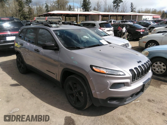 2017 Jeep Cherokee Altitude z VIN 1C4PJLAB6HW508950, wystawiony jako IAAI lot #36452848 z przebiegiem 101 860 mil mil oraz . Historia ofert i sprzedaży dostępna na DreamBid. Obrazek 1.