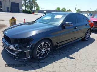 2017 BMW 5 Series 540i with VIN WBAJE5C31HG477822, listed as a IAAI auction lot 42174024 with 88,846 mi miles and . Bid and sale history available at carsss.com. Image 17.