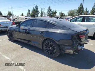 2023 Audi A5 Sportback Premium Plus with VIN WAUCBCF51PA047292, listed as a Copart auction lot 68124044 with 23,693 mi miles and Salvage Title. Bid and sale history available at carsss.com. Image 2.