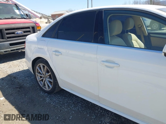 2014 Audi A4 Premium Plus with VIN WAUEFAFL5EN039086, listed as a IAAI auction lot 41770543 with 152,025 mi miles. Bid and sale history available at carsss.com. Image 17.