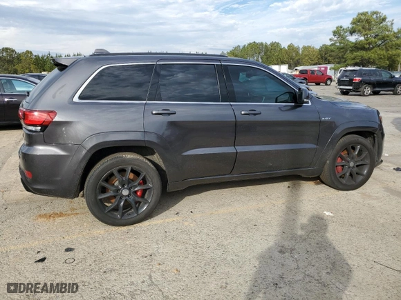 2015 Jeep Grand Cherokee SRT with VIN 1C4RJFDJ5FC796987, listed as a Copart auction lot 43536125 with 81,977 mi miles and Salvage Title. Bid and sale history available at carsss.com. Image 3.
