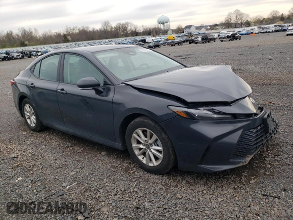 2025 Toyota Camry LE with VIN 4T1DAACK6SU020178, listed as a Copart auction lot 52923745 with 6,042 mi miles and Salvage Title. Bid and sale history available at carsss.com. Image 4.