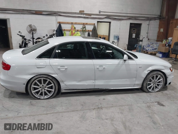 2016 Audi A4 Premium Plus with VIN WAUFFAFL9GN015395, listed as a IAAI auction lot 41486222 with 35,809 mi miles. Bid and sale history available at carsss.com. Image 13.