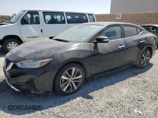 2019 Nissan Maxima SR z VIN 1N4AA6AV7KC374532, wystawiony jako Copart lot #65743795 z przebiegiem 31 628 mil mil oraz Szkoda całkowita • Salvage title. Historia ofert i sprzedaży dostępna na DreamBid. Obrazek 1.