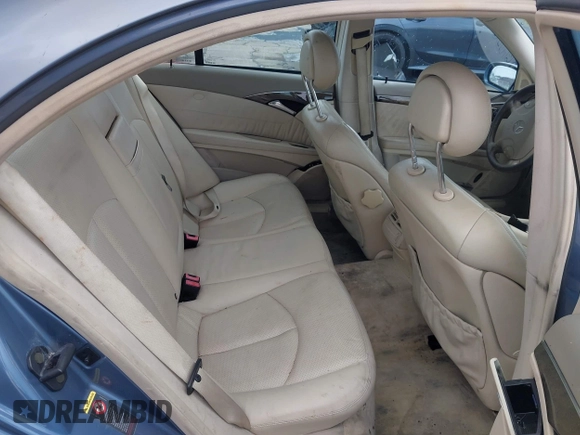 2003 Mercedes-Benz E-Class 3.2L with VIN WDBUF65JX3A144611, listed as a IAAI auction lot 41938167 with 1 mi miles. Bid and sale history available at carsss.com. Image 8.