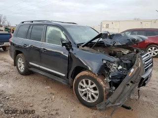 2018 Toyota Land Cruiser with VIN JTMCY7AJ1J4073037, listed as a Copart auction lot 86383704 with 91,133 mi miles and Salvage Title. Bid and sale history available at carsss.com. Image 4.