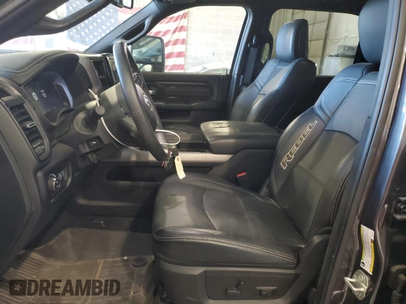 2024 Ram 2500 Rebel with VIN 3C6UR5EJ6RG160289, listed as a Copart auction lot 47935715 with 16,724 mi miles and Salvage Title. Bid and sale history available at carsss.com. Image 7.