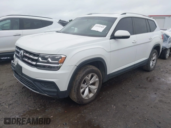 2018 Volkswagen Atlas Launch Edition with VIN 1V2BR2CA2JC512016, listed as a IAAI auction lot 42252569 with 130,628 mi miles and . Bid and sale history available at DreamBid. Image 2.