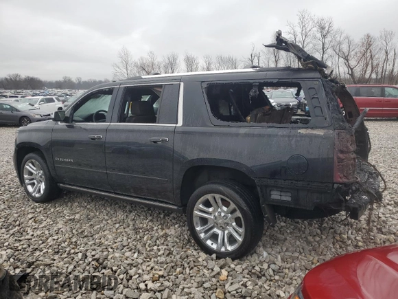 2020 Chevrolet Suburban Premier z VIN 1GNSKJKJ0LR287376, wystawiony jako Copart lot #83407244 z przebiegiem Nie podano mil oraz Szkoda całkowita • Salvage title. Historia ofert i sprzedaży dostępna na DreamBid. Obrazek 2.