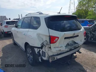 2018 Nissan Pathfinder SL с VIN 5N1DR2MM8JC612040, выставлен на аукционе IAAI как лот 42167927 с пробегом 121 635 миль миль и . История ставок и продаж доступна на DreamBid. Изображение 3.