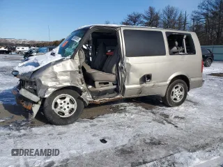 2005 Chevrolet Astro with VIN 1GNDM19X55B128751, listed as a Copart auction lot 88860595 with Not Provided miles and Salvage Title. Bid and sale history available at carsss.com. Image 1.