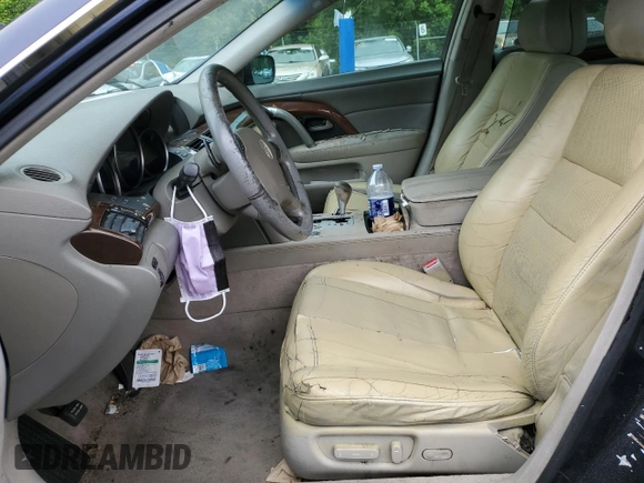 2005 Acura RL z VIN JH4KB16515C014781, wystawiony jako Copart lot #60787895 z przebiegiem Nie podano mil oraz Szkoda całkowita • Salvage title. Historia ofert i sprzedaży dostępna na DreamBid. Obrazek 7.