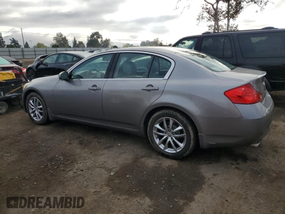 2007 Infiniti G35 Journey with VIN JNKBV61E67M701960, listed as a Copart auction lot 79696094 with 170,233 mi miles and Salvage Title. Bid and sale history available at DreamBid. Image 2.