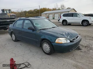 1997 Honda Civic DX with VIN 1HGEJ6626VL003183, listed as a Copart auction lot 78075644 with 133,963 mi miles and Salvage Title. Bid and sale history available at carsss.com. Image 4.