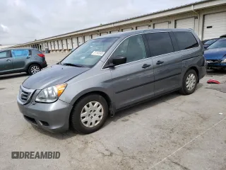 2009 Honda Odyssey LX z VIN 5FNRL38209B045802, wystawiony jako Copart lot #61163245 z przebiegiem 119 342 mil mil oraz Szkoda całkowita • Salvage title. Historia ofert i sprzedaży dostępna na DreamBid. Obrazek 1.